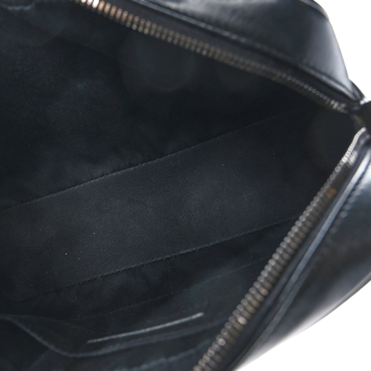 Calfskin Matelasse Monogram Lou Camera Bag Black