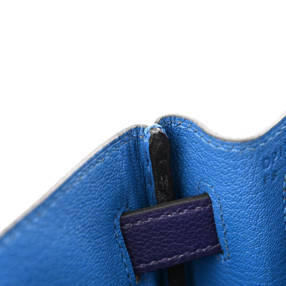 Hermes Evercolor Verso Kelly Retourne 28 Bleu Encre Bleu Zellige 11 of 12