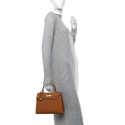 Hermes Epsom Kelly Sellier 25 Gold 3 of 11