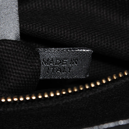 Marc Jacobs Lacquered Lambskin Quilted Large Baroque Single Flap Black 9 of 10