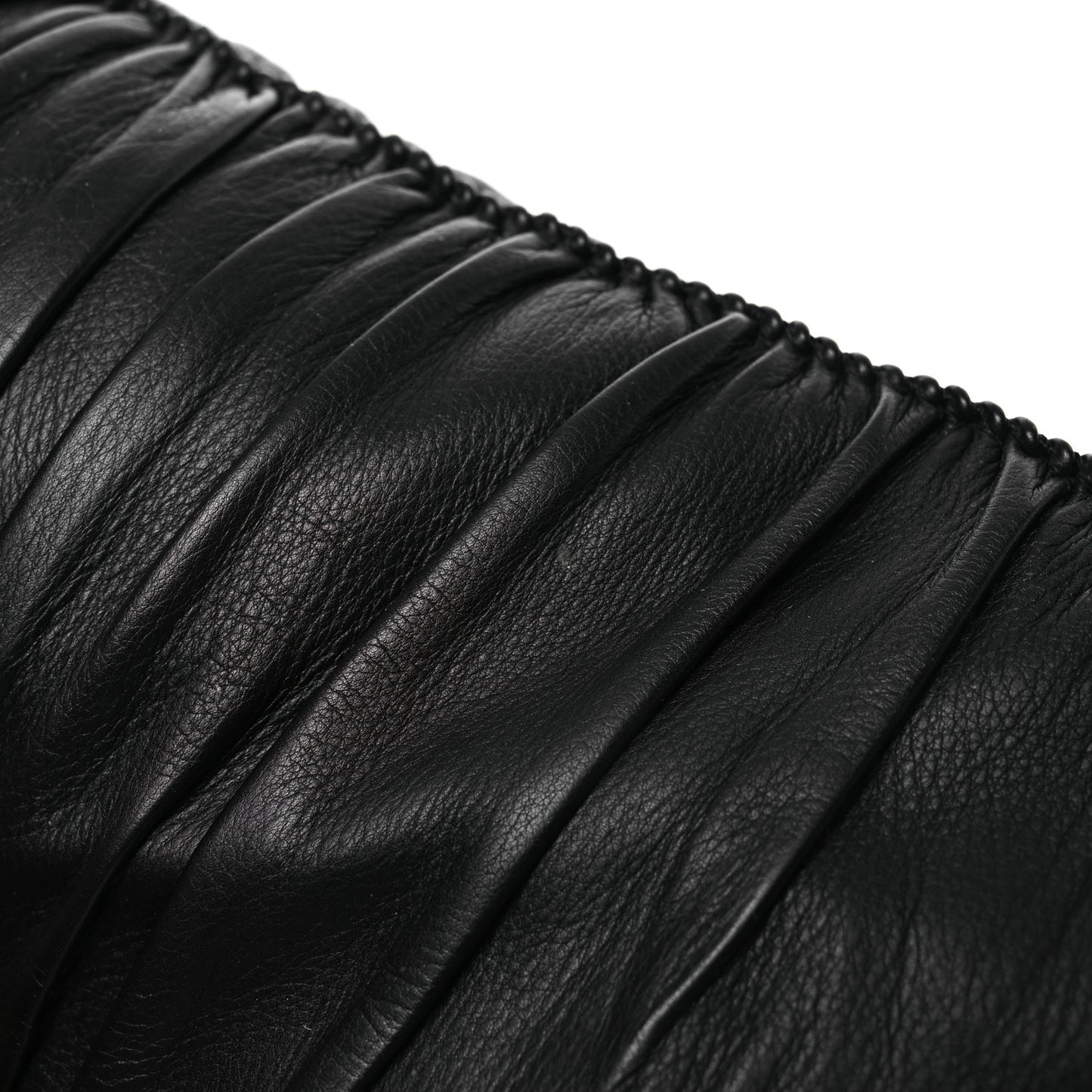 Calfskin Lina 100 Boots 40.5 Black