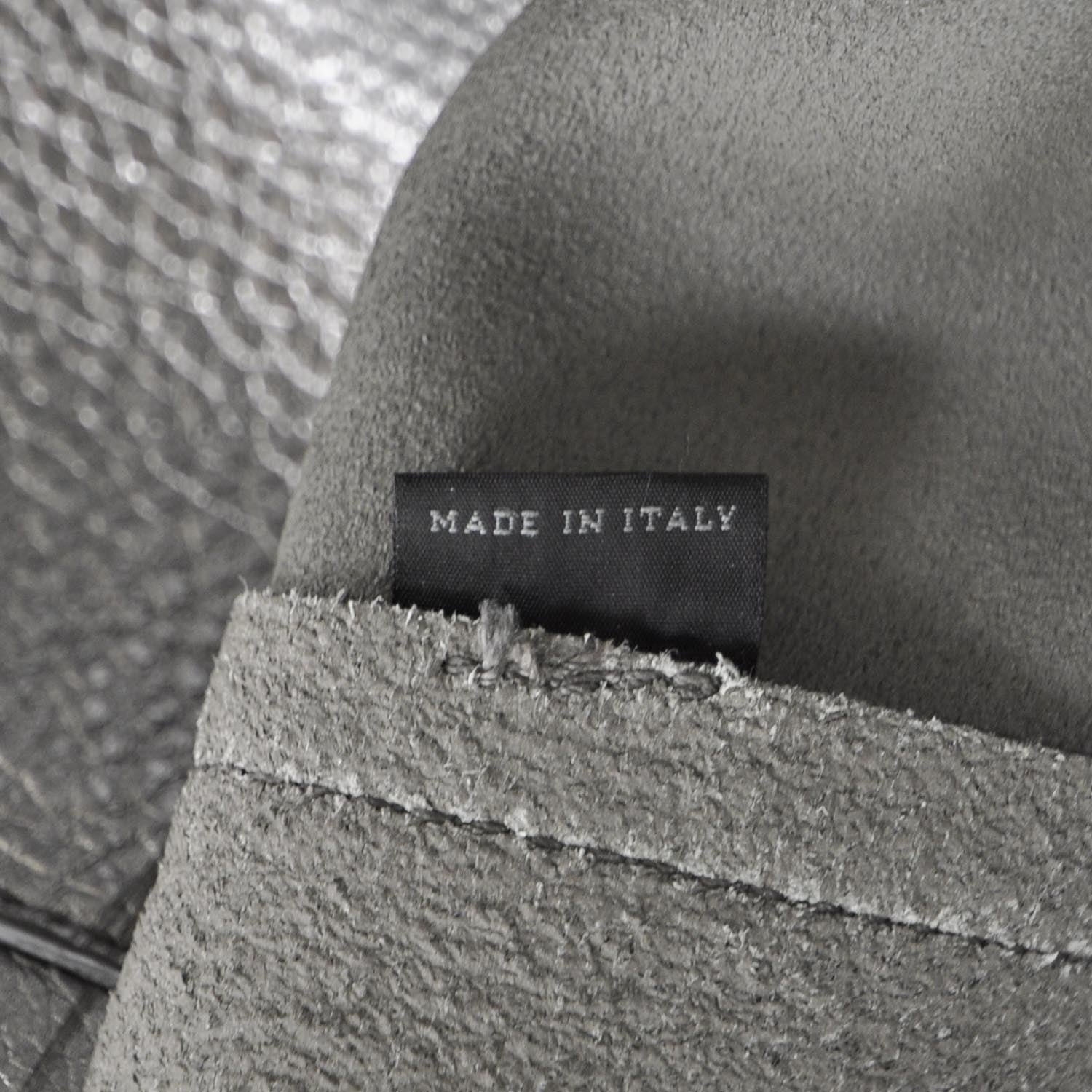 Prada Vitello Daino Tote Silver 12 of 12