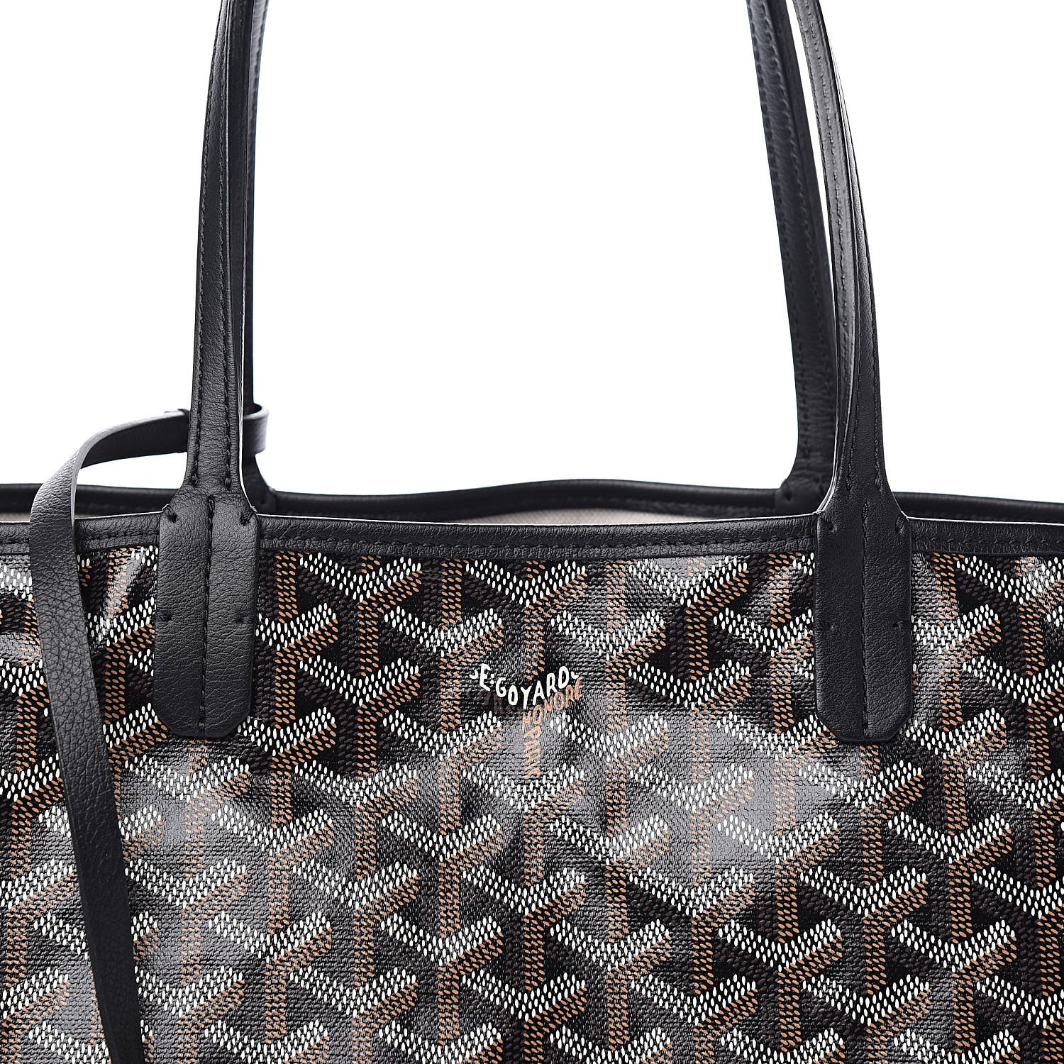 Goyard Goyardine Saint Louis PM Black 10 of 10