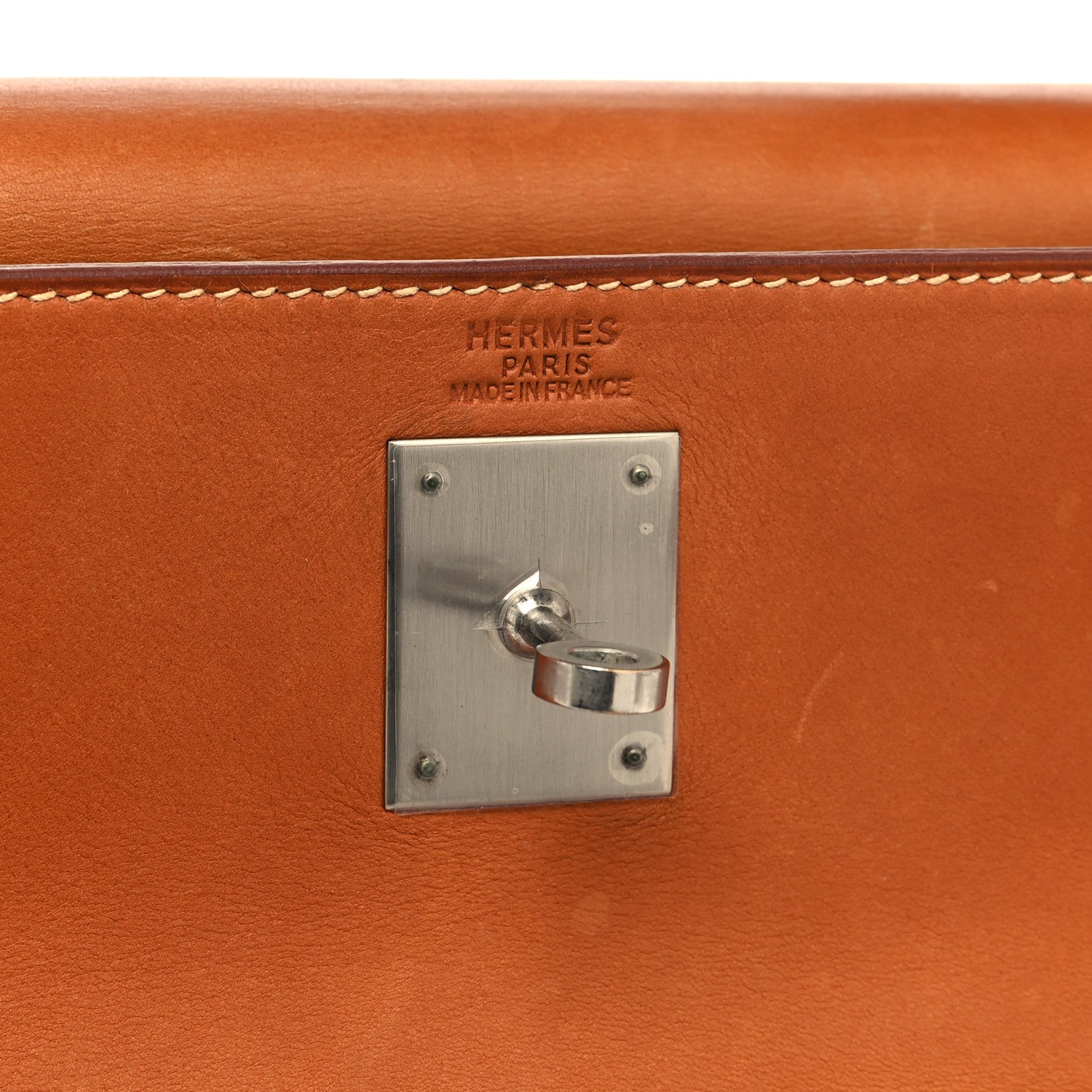 Hermes Natural Barenia Kelly Retourne 32 Fauve 6 of 14
