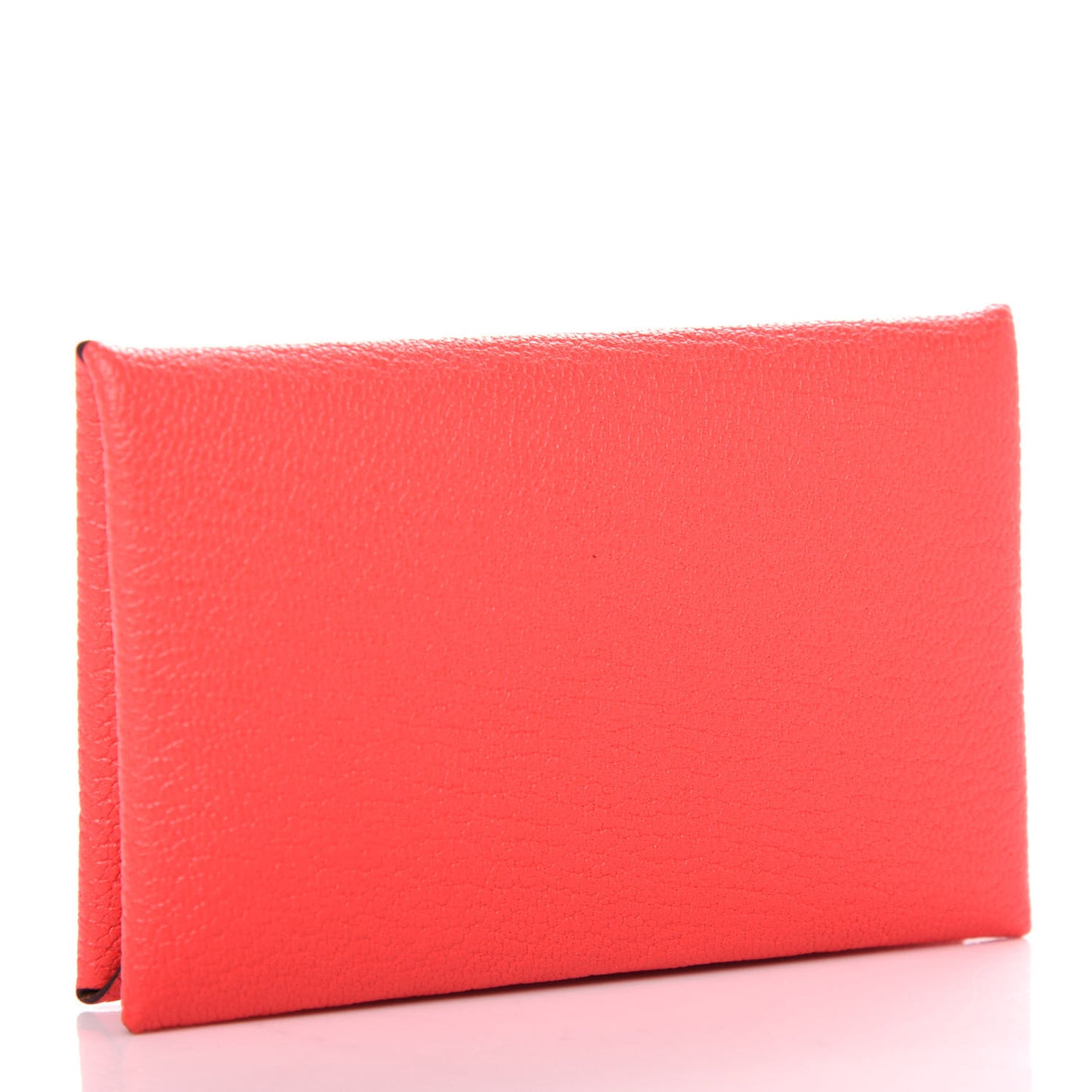 Chevre Mysore Verso Calvi Card Case Rose Texas Quebracho