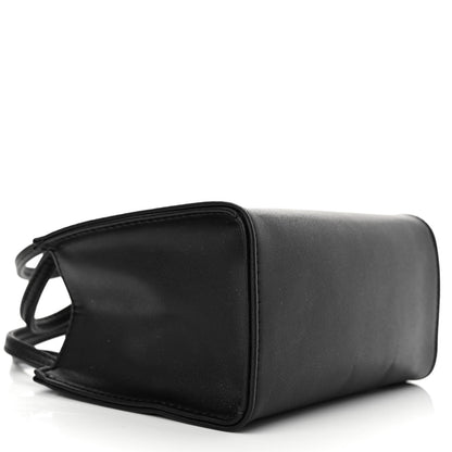 Telfar Vegan Leather Small Shopping Bag Black 4 of 10