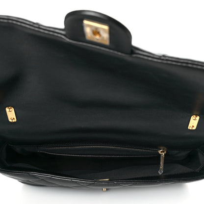Chanel Lambskin Quilted Large CC Funky Town Flap Black 5 of 10