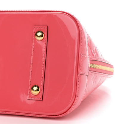Louis Vuitton Vernis Alma PM Rose Litchi 10 of 10