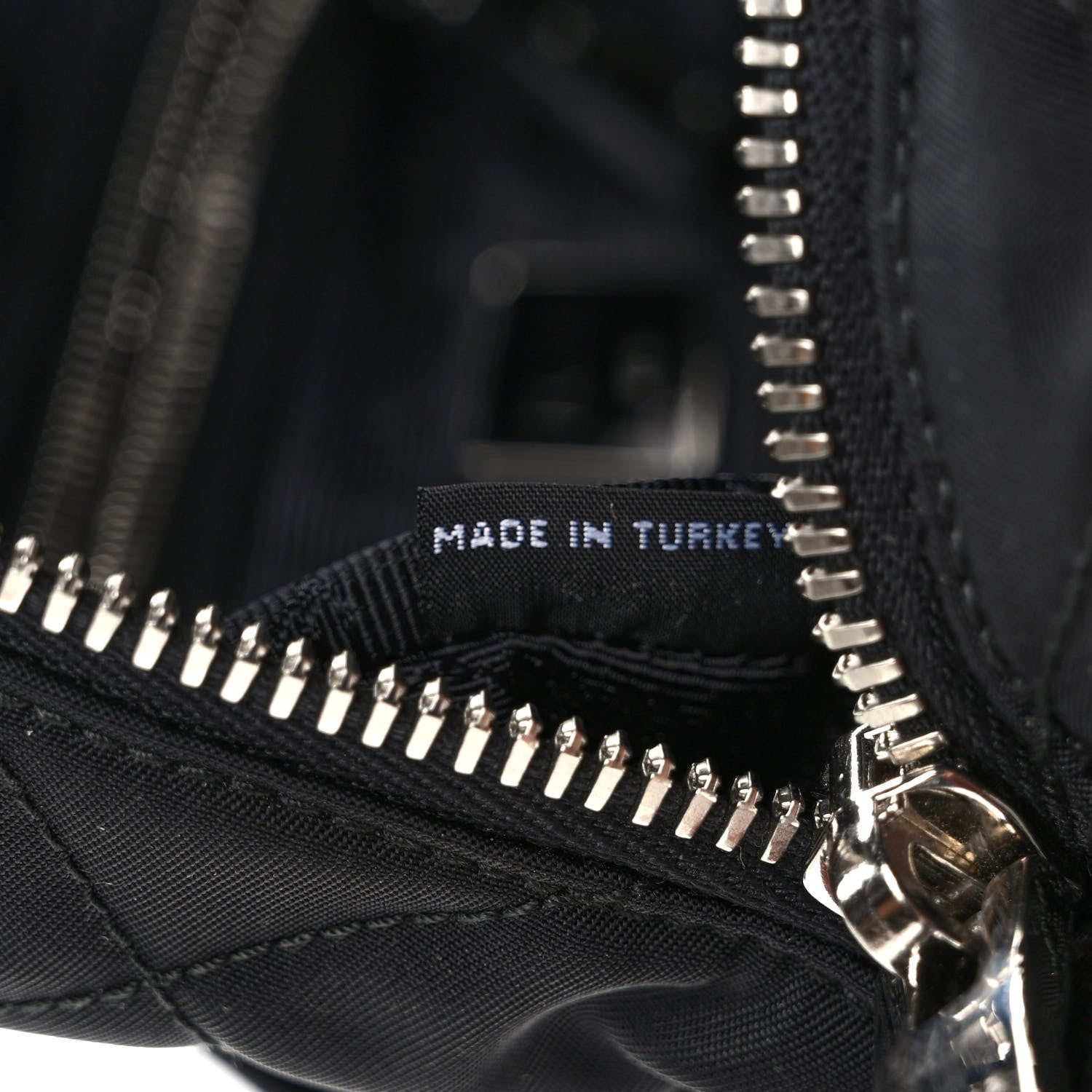 Prada Nylon Tessuto Impuntu Quilted Backpack Black 7 of 10