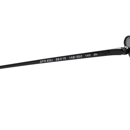 Prada Cat Eye Sunglasses SPR 63U Black 6 of 8