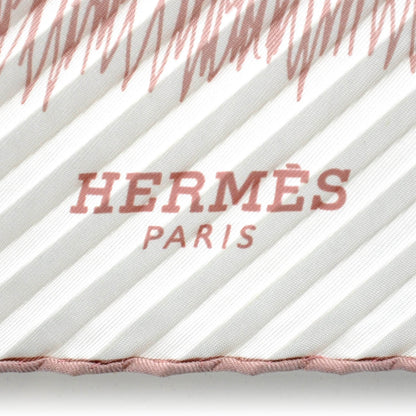 Hermes Silk Carre Plisse Scarf 4 of 4
