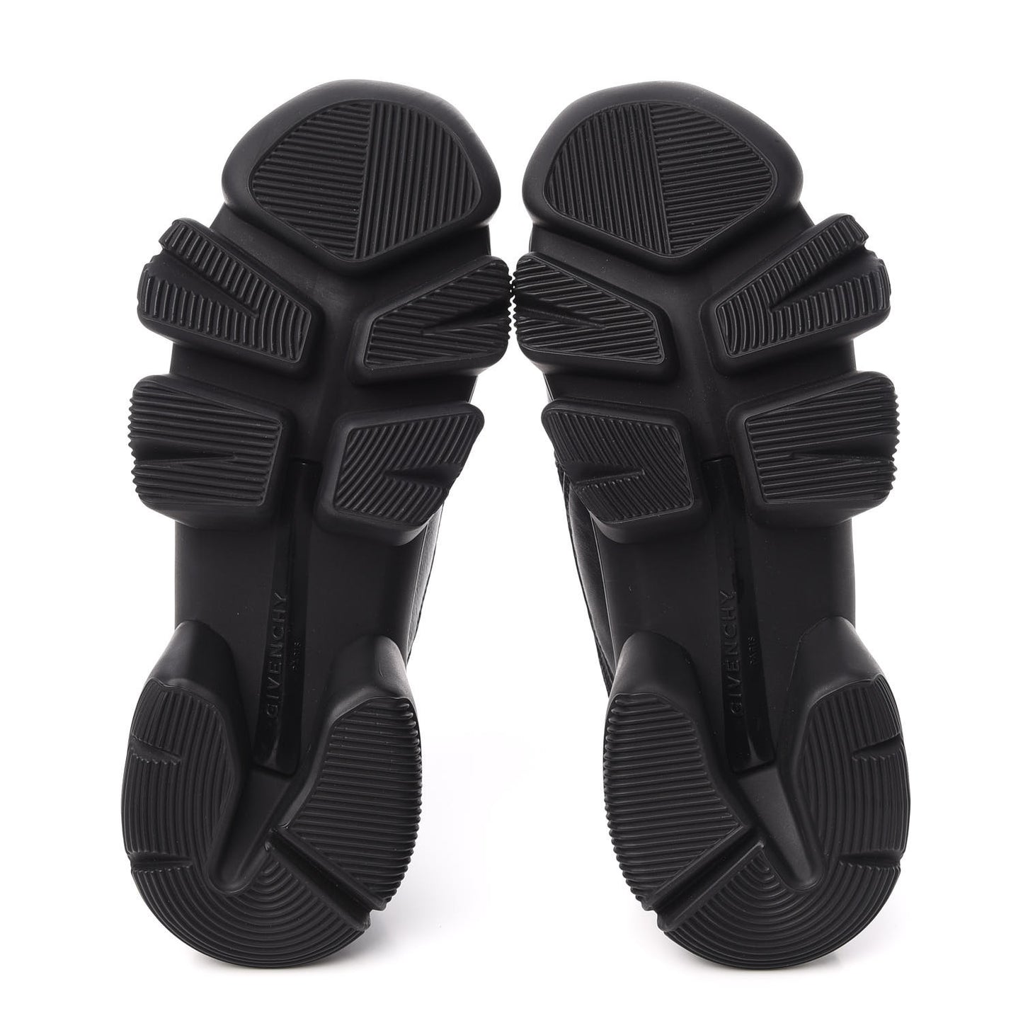 Calfskin Neoprene Jaw Low Sneakers 41 Black