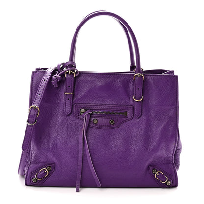 Balenciaga Calfskin Papier Mini A4 Purple 1 of 11