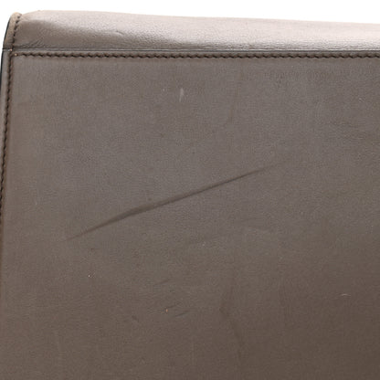 Celine Smooth Calfskin Suede Large Tri-Color Trapeze Taupe 15 of 17