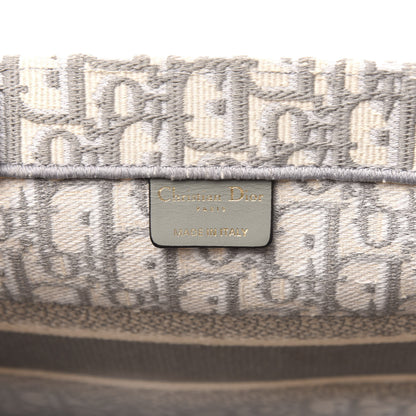 Christian Dior Oblique Medium Book Tote Grey 6 of 10
