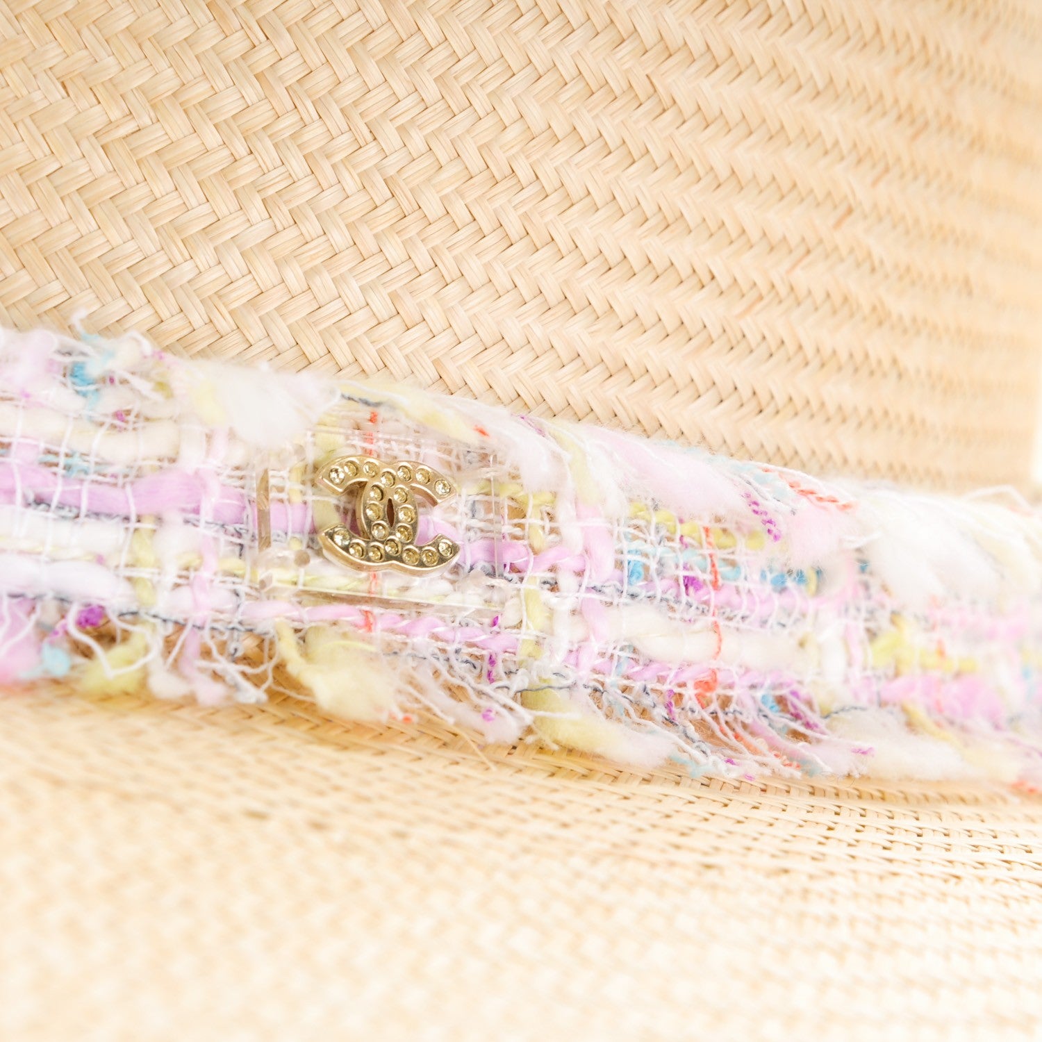 Chanel Straw CC Floppy Hat M Beige 7 of 7