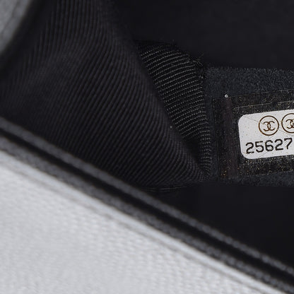 Chanel Caviar Quilted Medium Boy Flap Black 8 of 9