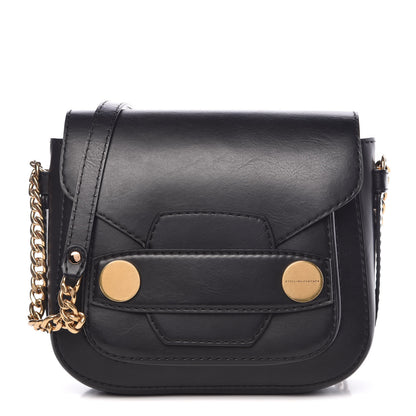 Stella McCartney Eco Alter Nappa Popper Shoulder Bag Black 1 of 12