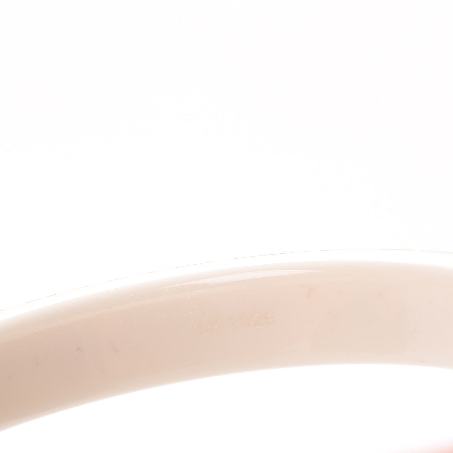 Resin Swarovski Medium Inclusion Bracelet PM White