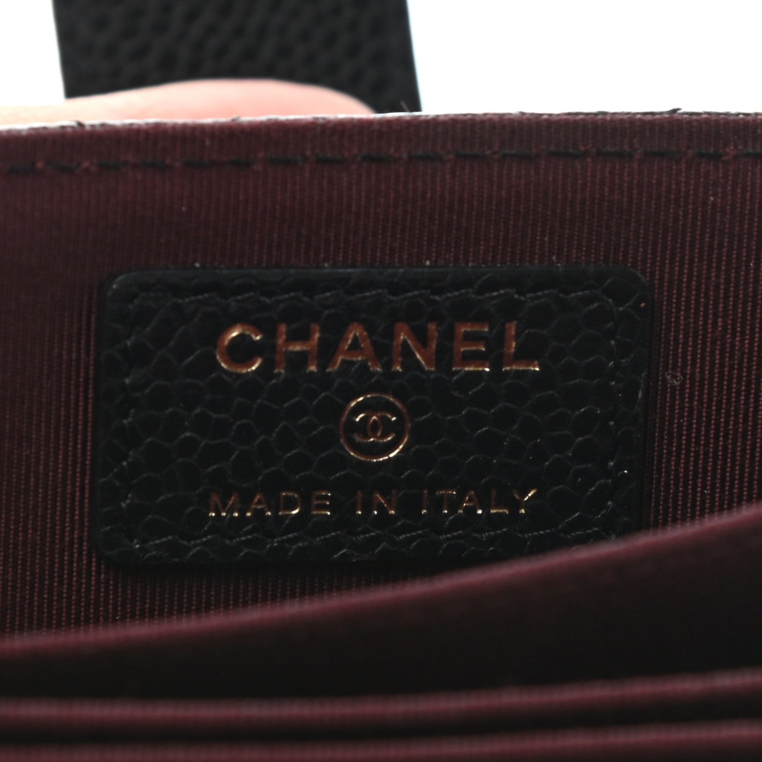 Chanel Caviar Quilted Gusseted Card Holder Black 7 of 7