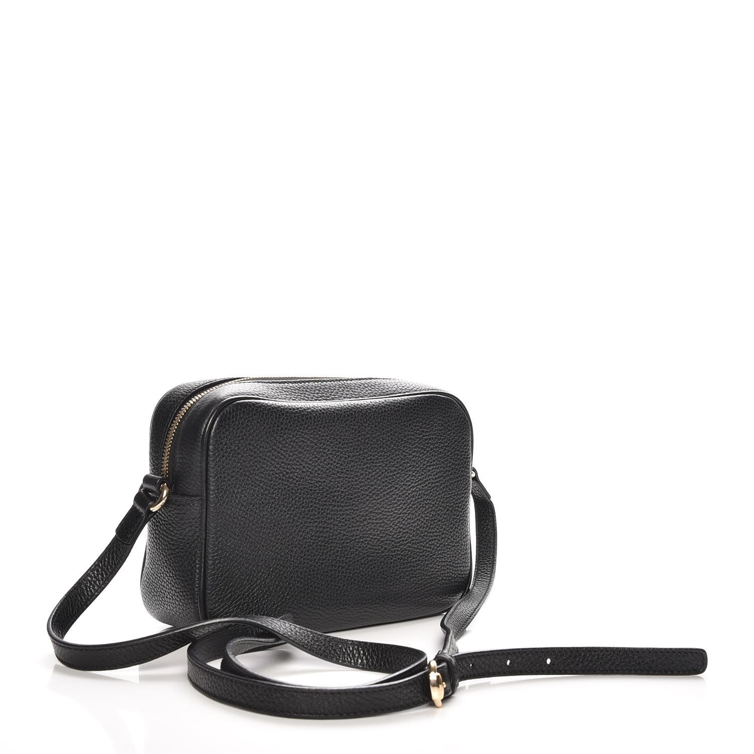 Gucci Pebbled Calfskin Small Soho Disco Bag Black 3 of 7
