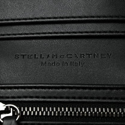 Stella McCartney Shaggy Deer Small Falabella Flap Wallet Black 6 of 8