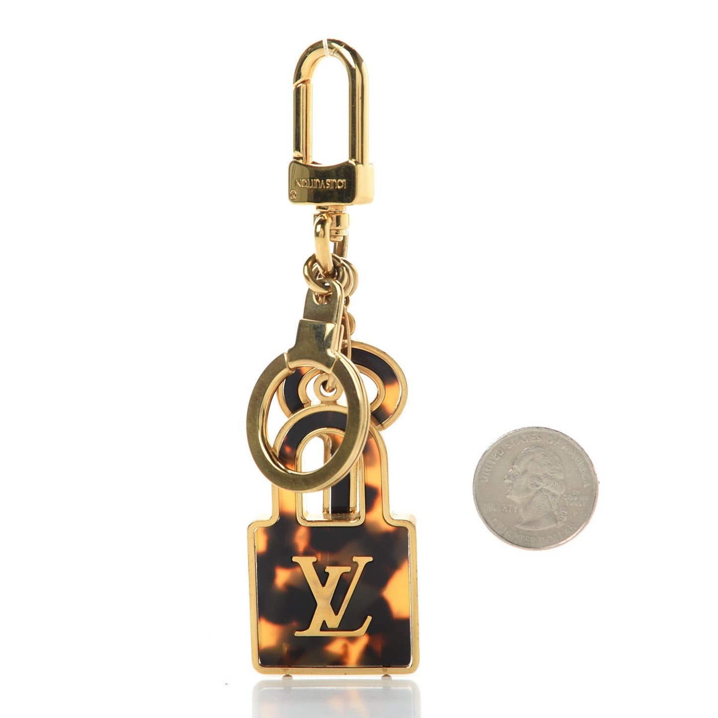 Acetate Confidence Bag Charm Key Holder