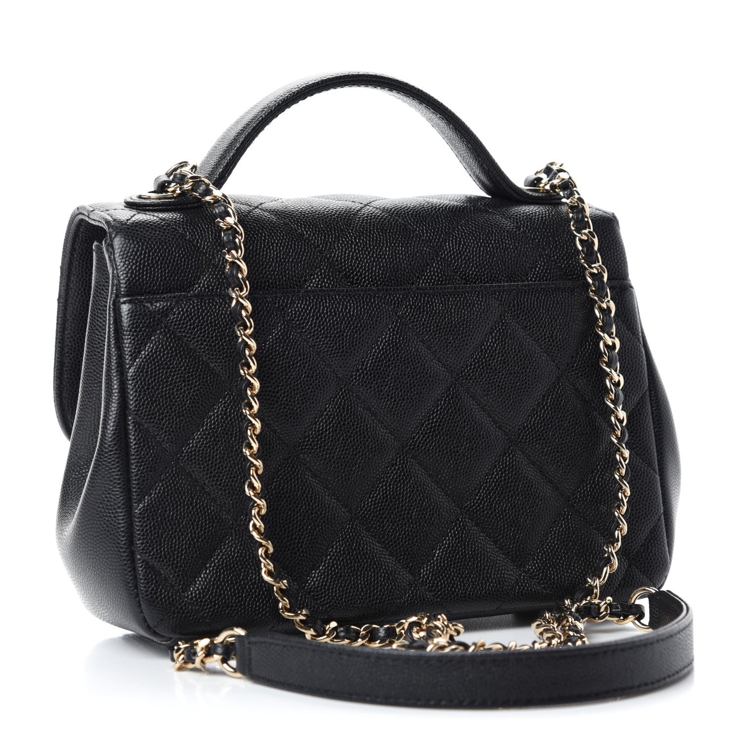 Chanel Caviar Quilted Small Business Affinity Flap Black 3 of 11