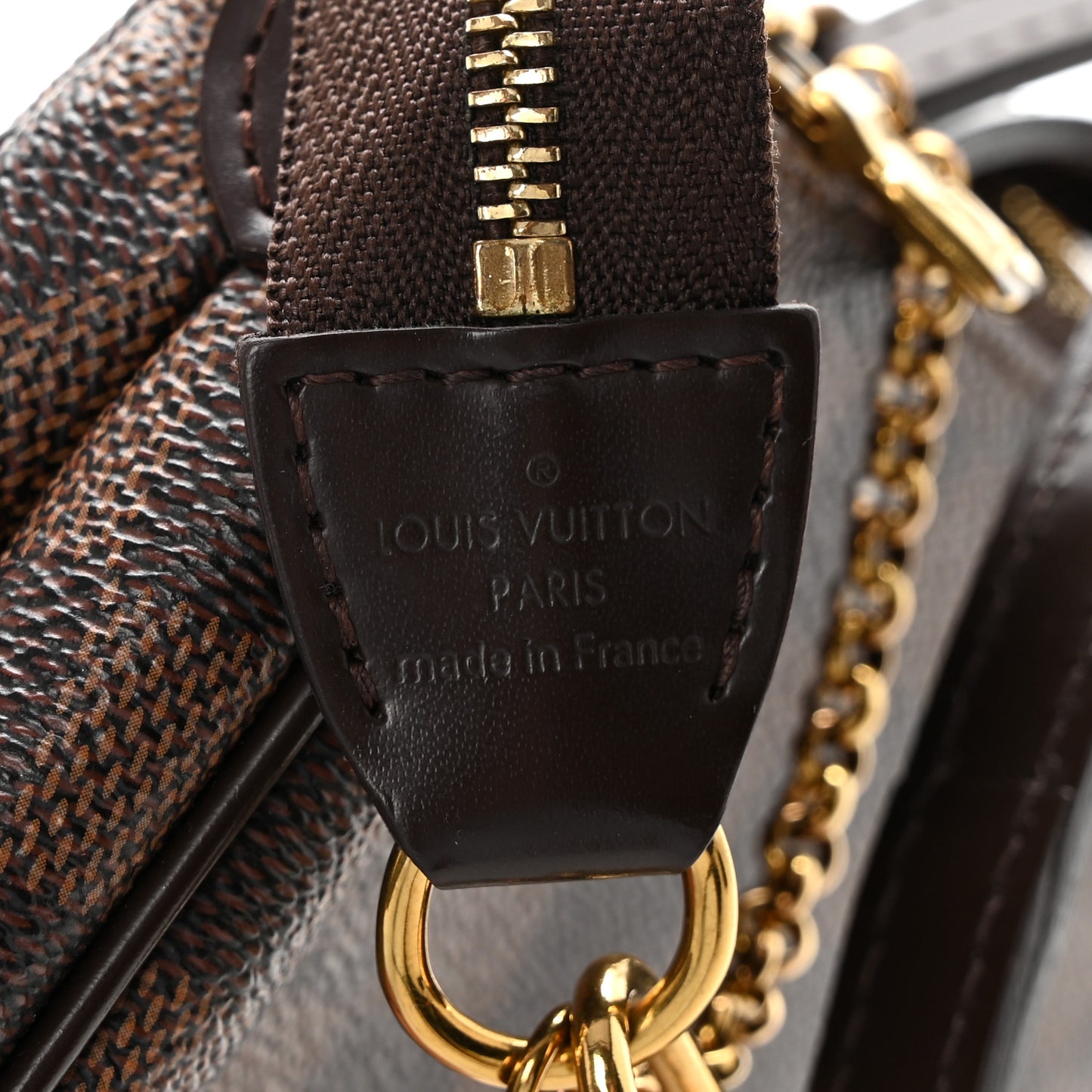 Damier Ebene Eva Clutch
