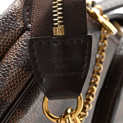 Louis Vuitton Damier Ebene Eva Clutch 6 of 10