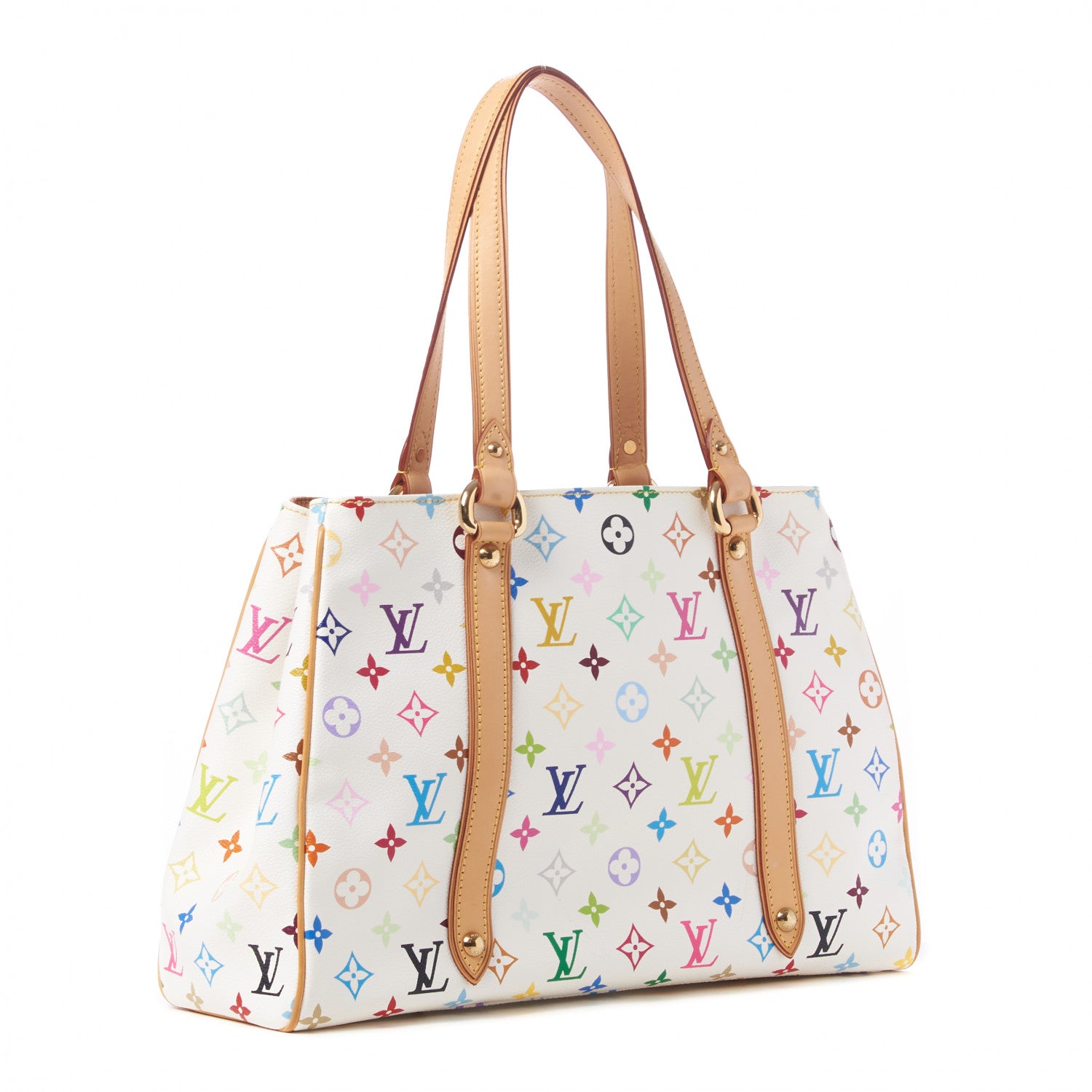 Louis Vuitton Monogram Multicolor Aurelia MM White 3 of 9