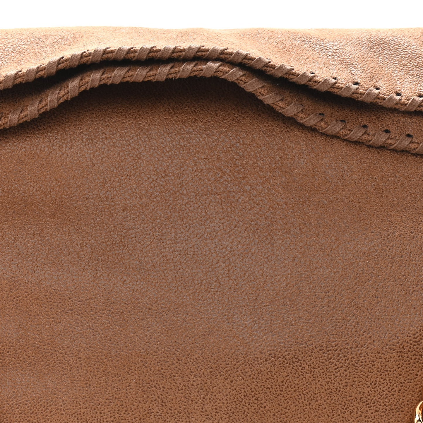 Shaggy Deer Small Falabella Tote Camel