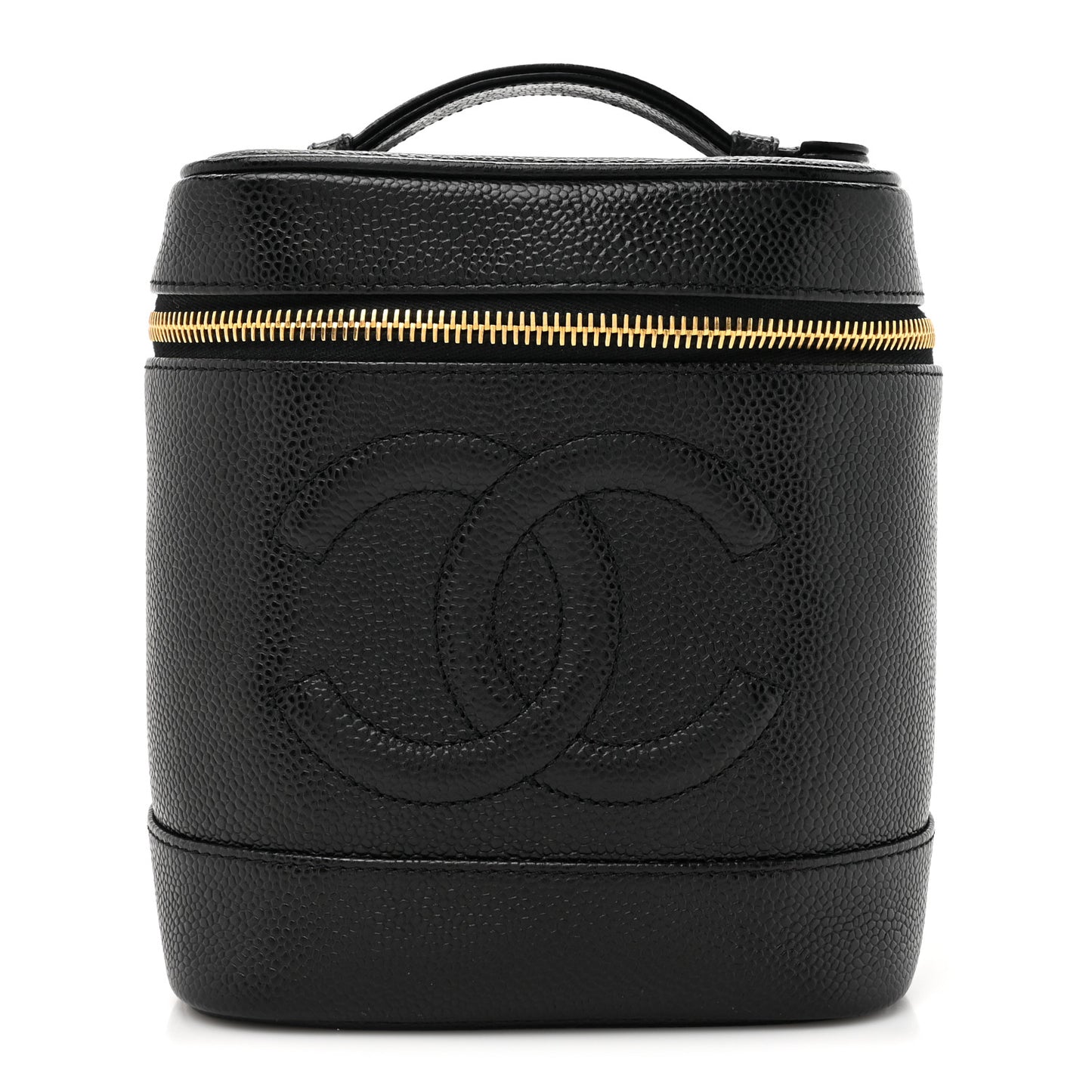 Caviar Cosmetic Vanity Bag Black