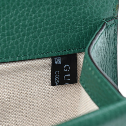 Gucci Calfskin Mini Dionysus Shoulder Bag Emerald 8 of 10