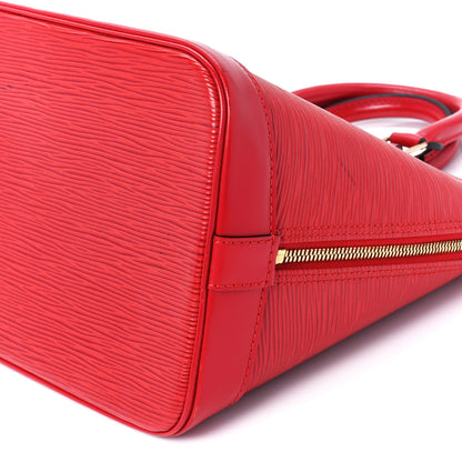 Louis Vuitton Epi Alma PM Castillan Red 10 of 11