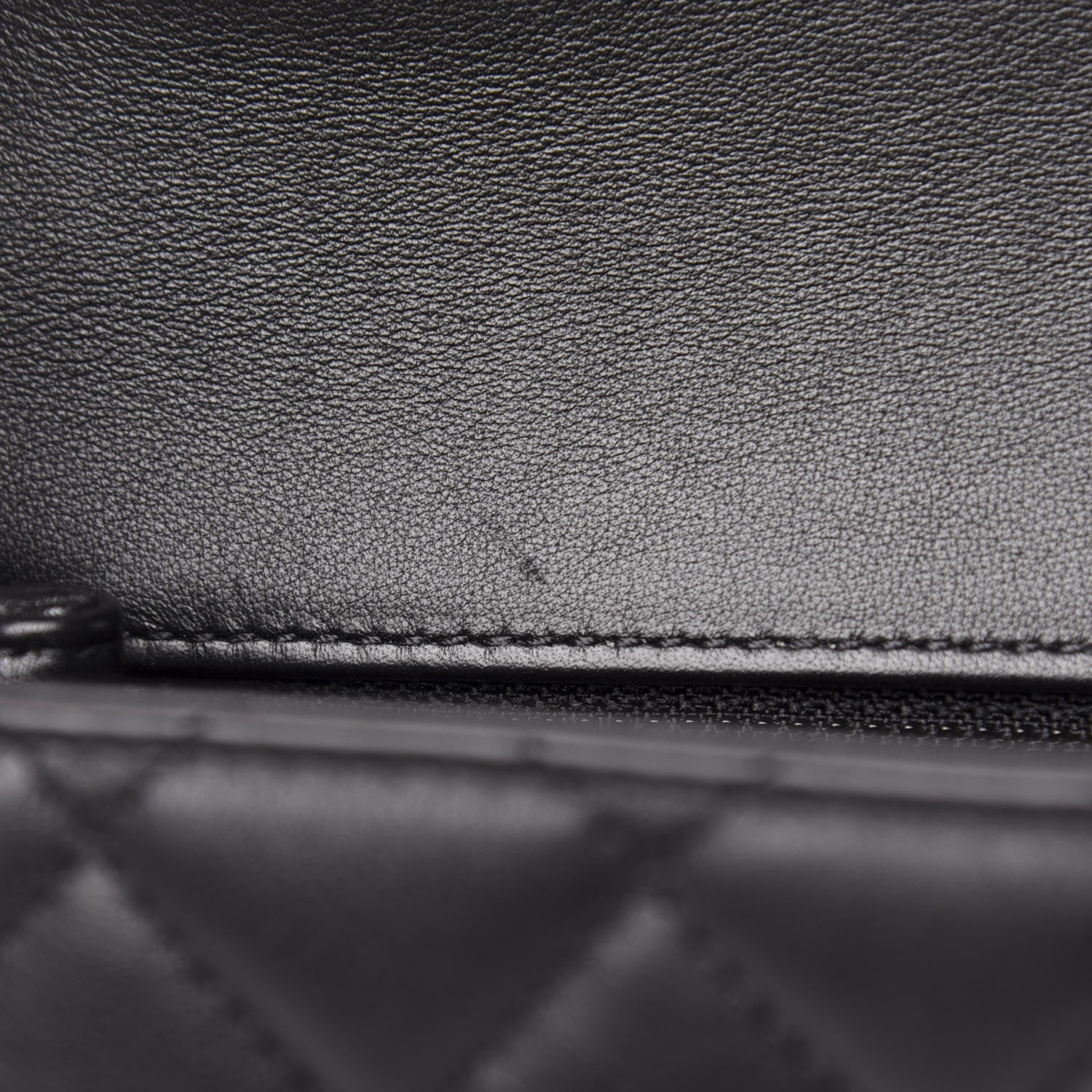 Chanel Lambskin Quilted Small CC Filigree Flap Black 11 of 11