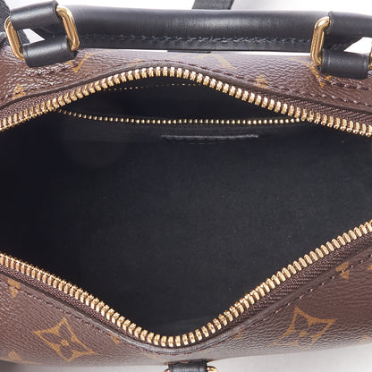 Louis Vuitton Monogram Petite Malle Souple Black 4 of 9