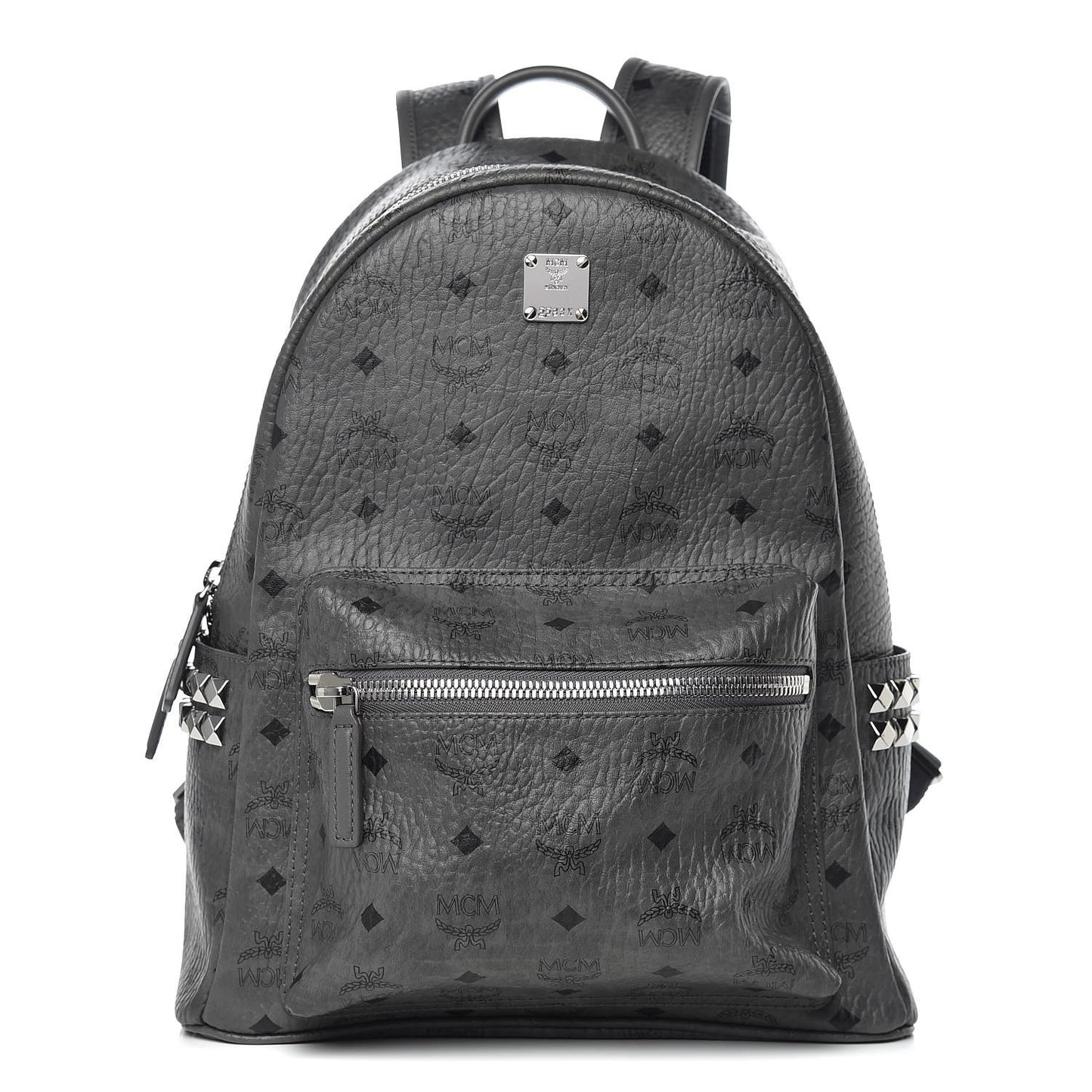 Visetos Side Stud Medium Stark Backpack Grey