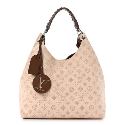Louis Vuitton Mahina Carmel Hobo Creme 1 of 9