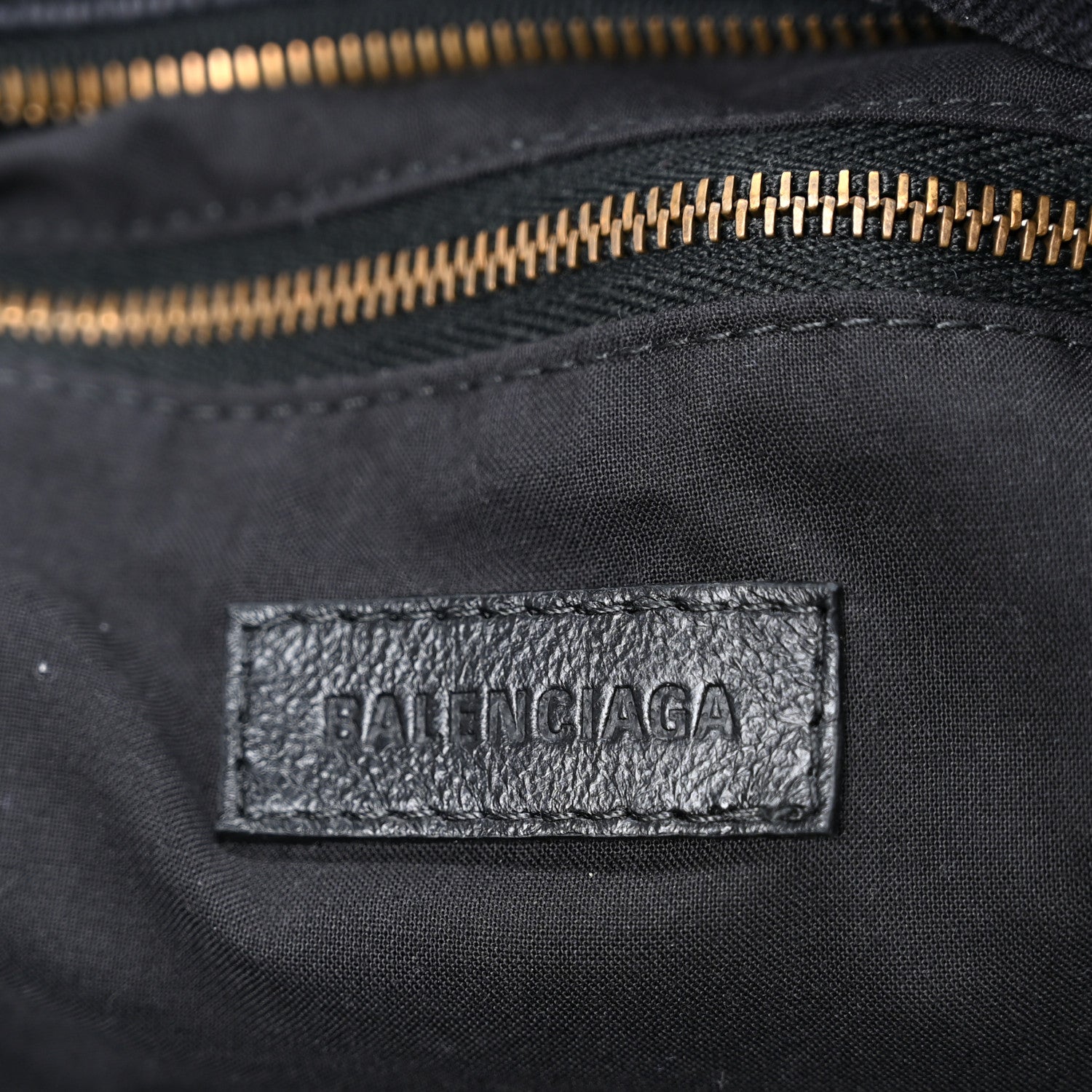 Balenciaga Washed Denim Classic Hardware Medium Le City Black 5 of 9