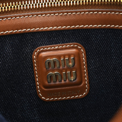 Miu Miu Denim Ivy Blue Brandy 6 of 9