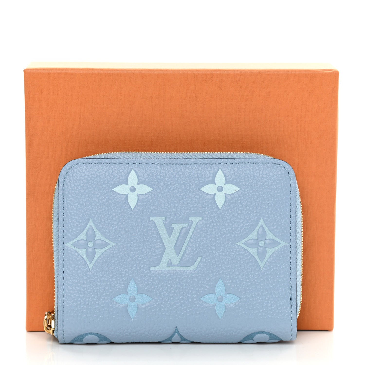 Louis Vuitton Empreinte Monogram Giant By The Pool Zippy Coin Purse Summer Blue 8 of 8