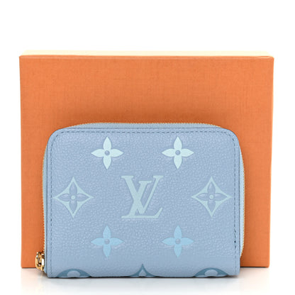 Louis Vuitton Empreinte Monogram Giant By The Pool Zippy Coin Purse Summer Blue 8 of 8