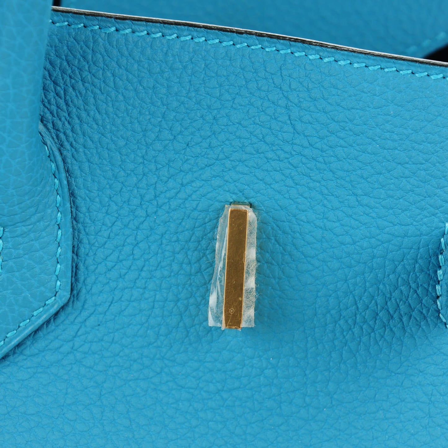 Togo Birkin 35 Turquoise