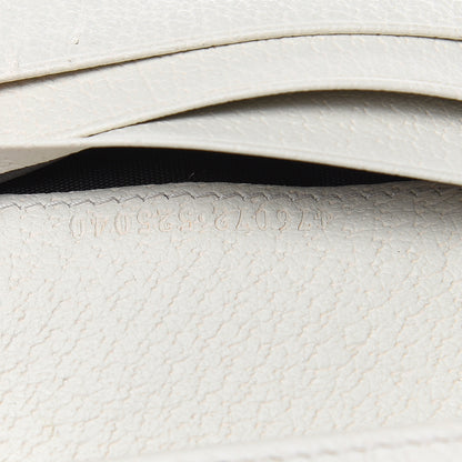 Gucci GG Supreme Monogram Web Queen Margaret Card Case Wallet Beige Mystic White 6 of 7
