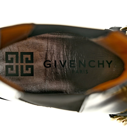 Givenchy Calfskin Chain Chelsea Boots 39.5 Black 8 of 12