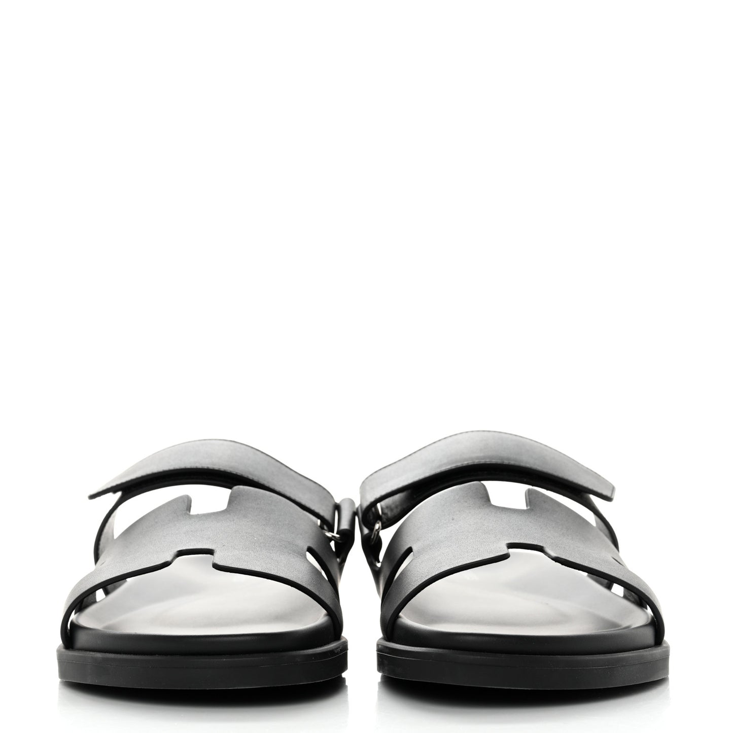 Calfskin Mens Chypre Sandals 42 Black