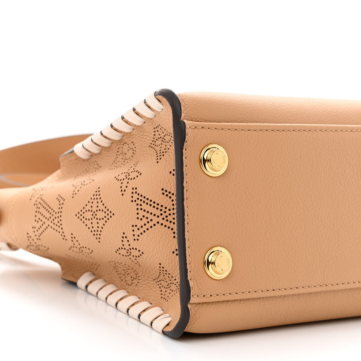 Calfskin Mahina Braided On My Side PM Arizona Brown