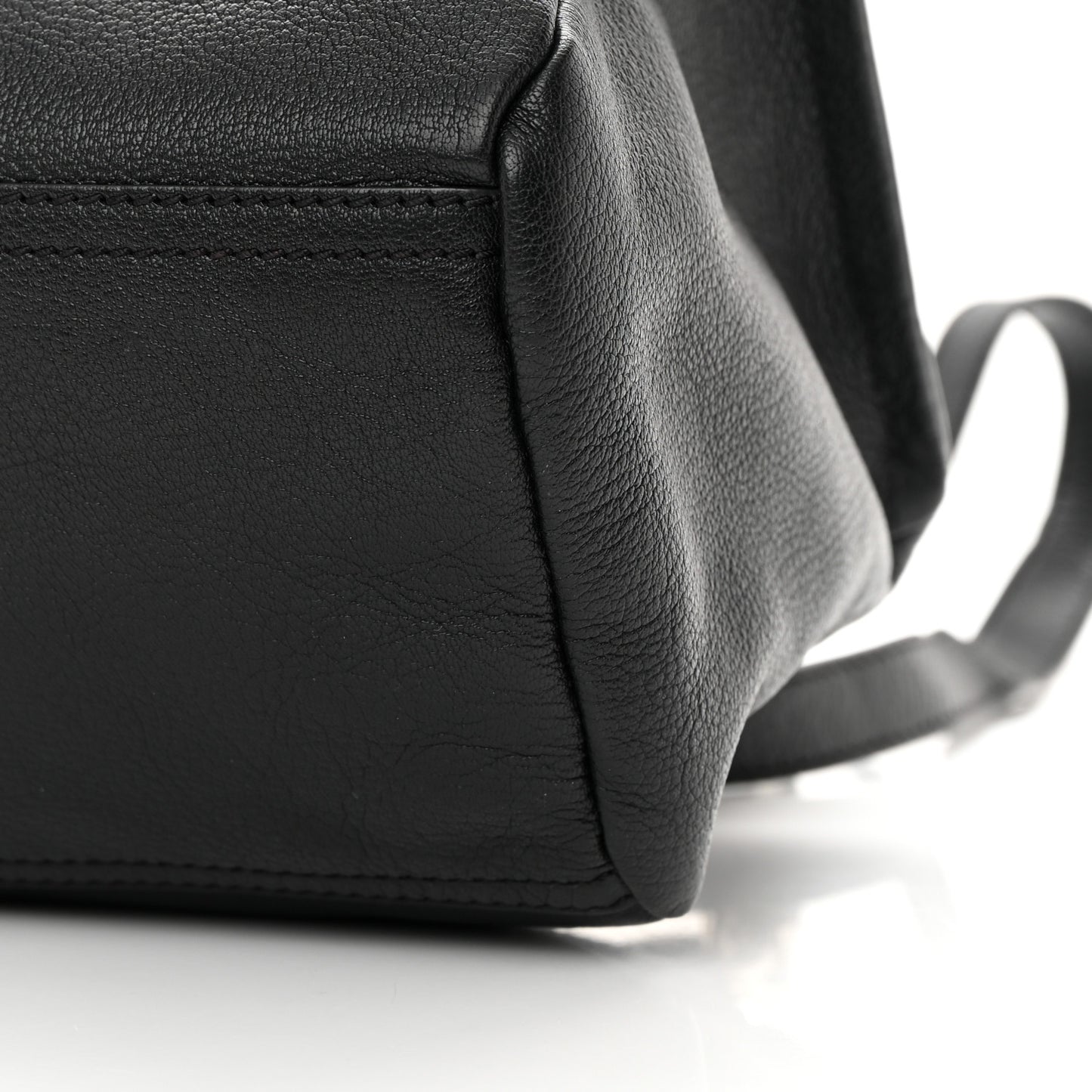 Sugar Goatskin Small Pandora Black