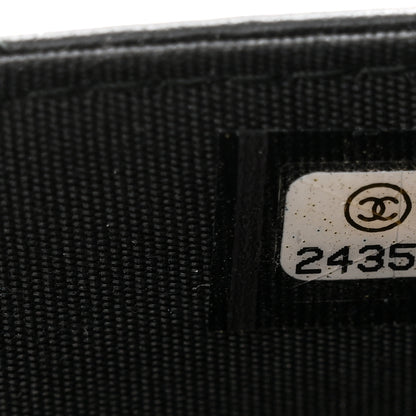 Chanel Lambskin Quilted Trendy CC Wallet On Chain WOC Black 8 of 12